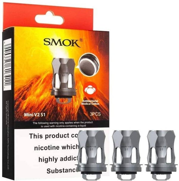 SMOK TFV-MINI V2 (BABY V2) REPLACEMENT COILS (PACK OF 3COILS)