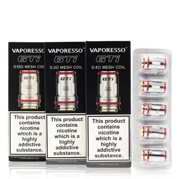 VAPORESSO GTI REPLACEMENT COILS (PACK OF 5COILS)