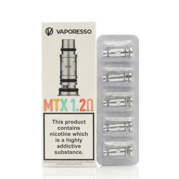 VAPORESSO MTX REPLACEMENT COILS (PACK OF 5COILS)