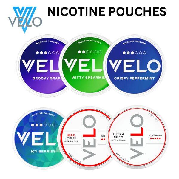 VELO NICOTINE POUCHES 10MG 11MG 14MG 17MG