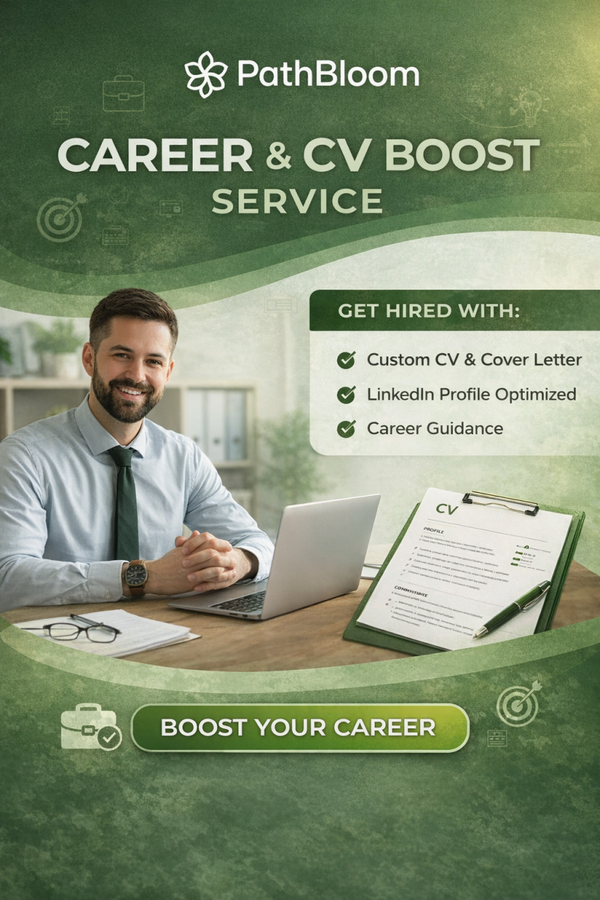 PathBloom Career & CV Boost Service