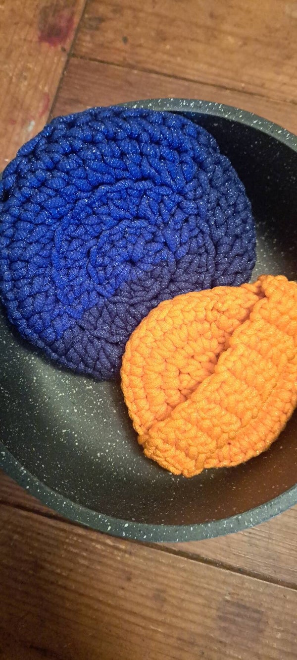 Crocheted Pot Scrubbers