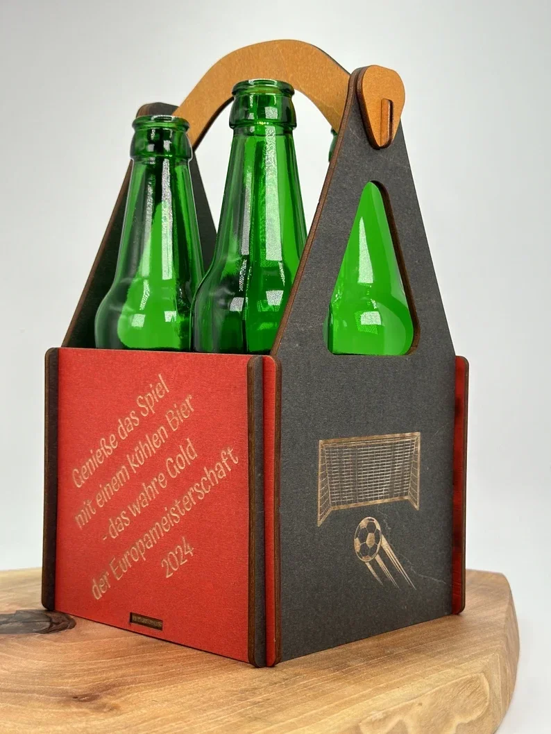 Bierträger EM 2024 Europameisterschaft Deutschland Gastgeschenk Bier