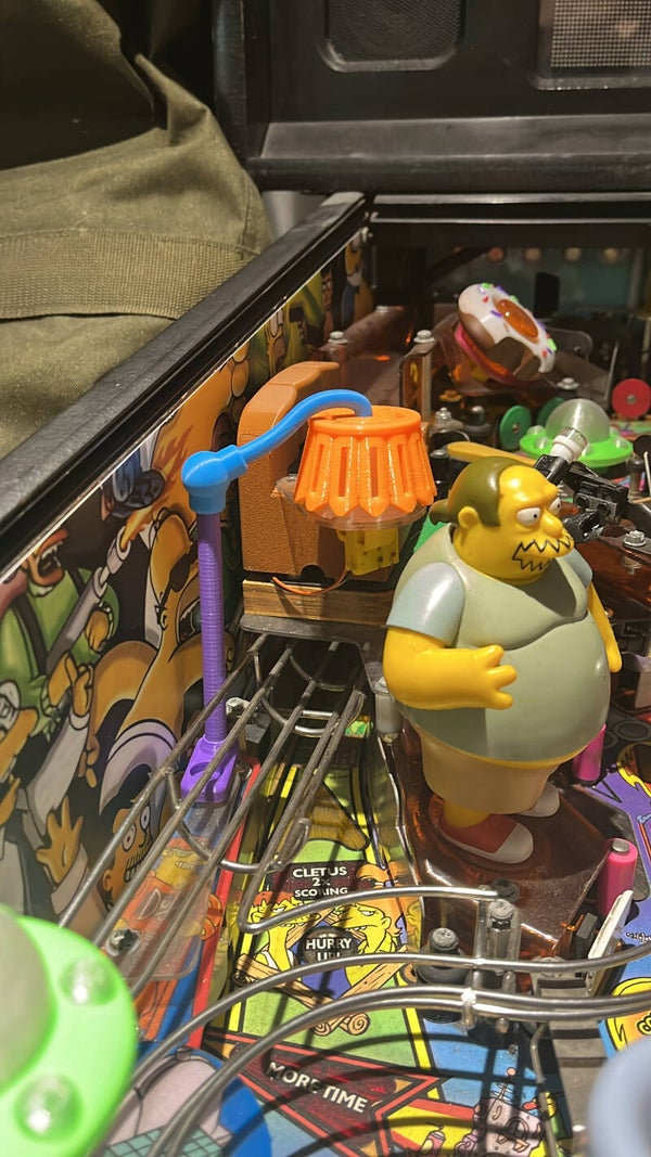 Simpson Pinball Party : Lampe de Salon