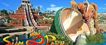 Ruta al Siam Park & Mall.