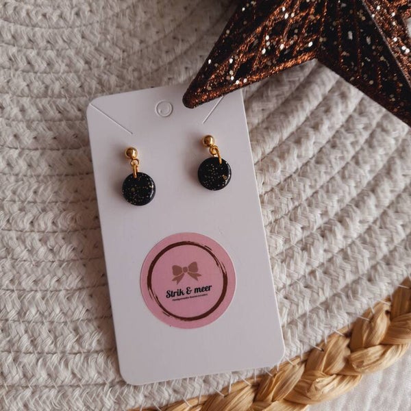 Oorbelletjes fijne glitter