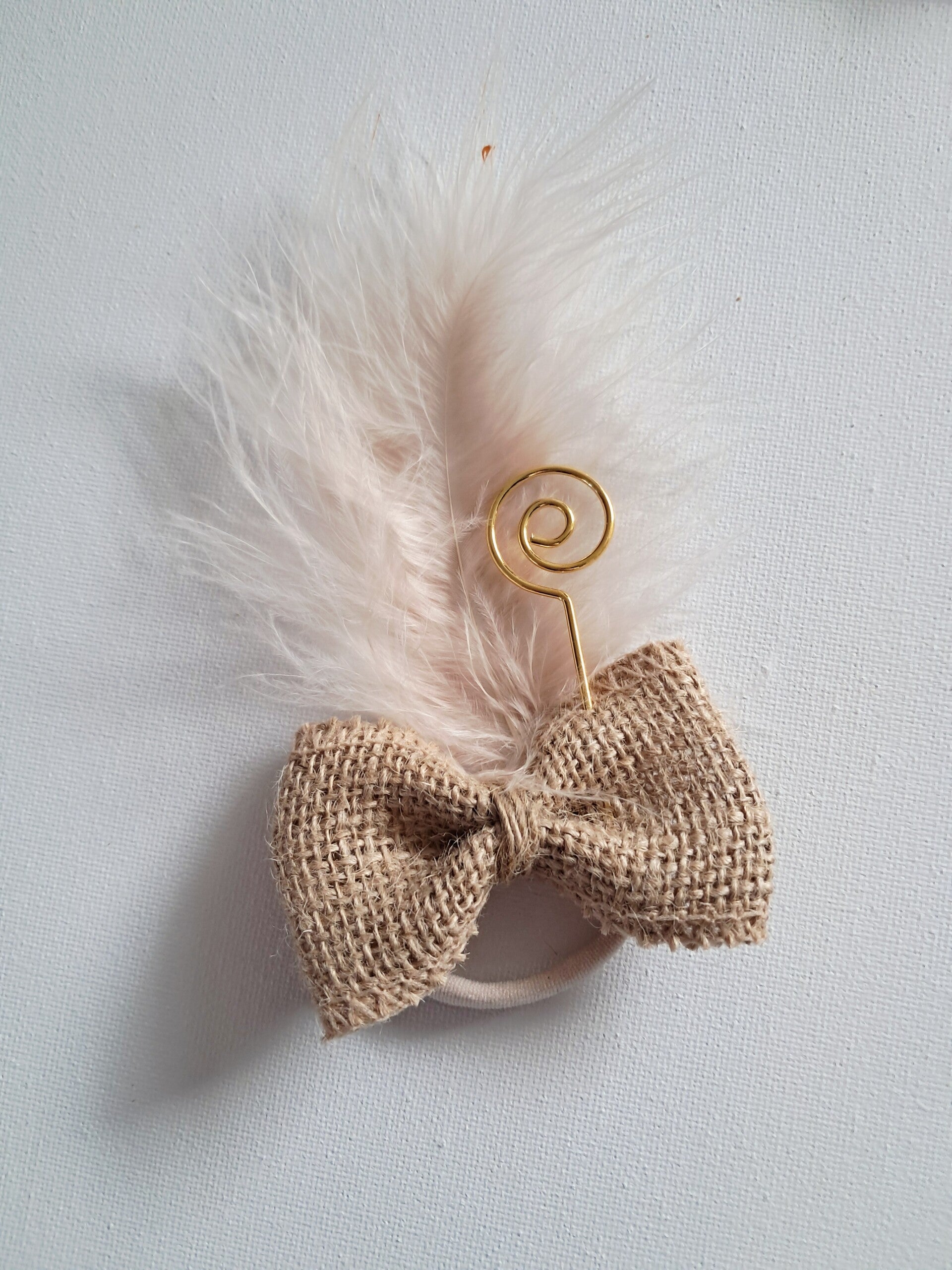 jute strik op elastiek