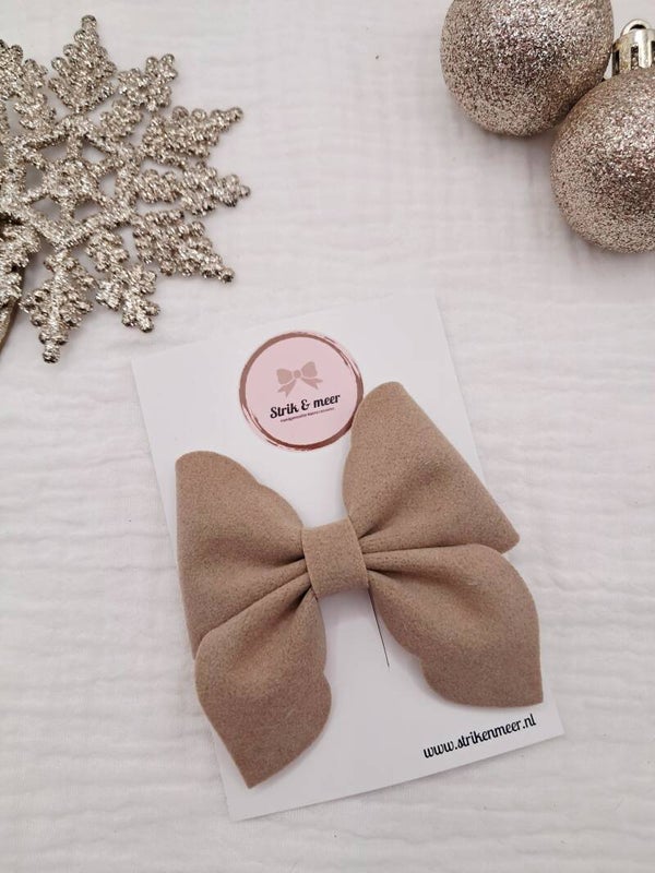 strik Babette op klip beige