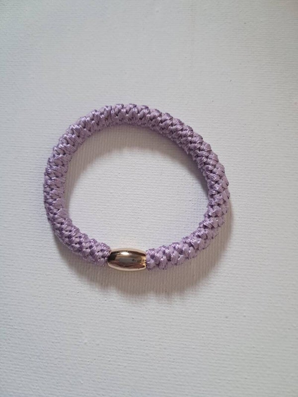 Haar elastiek lila