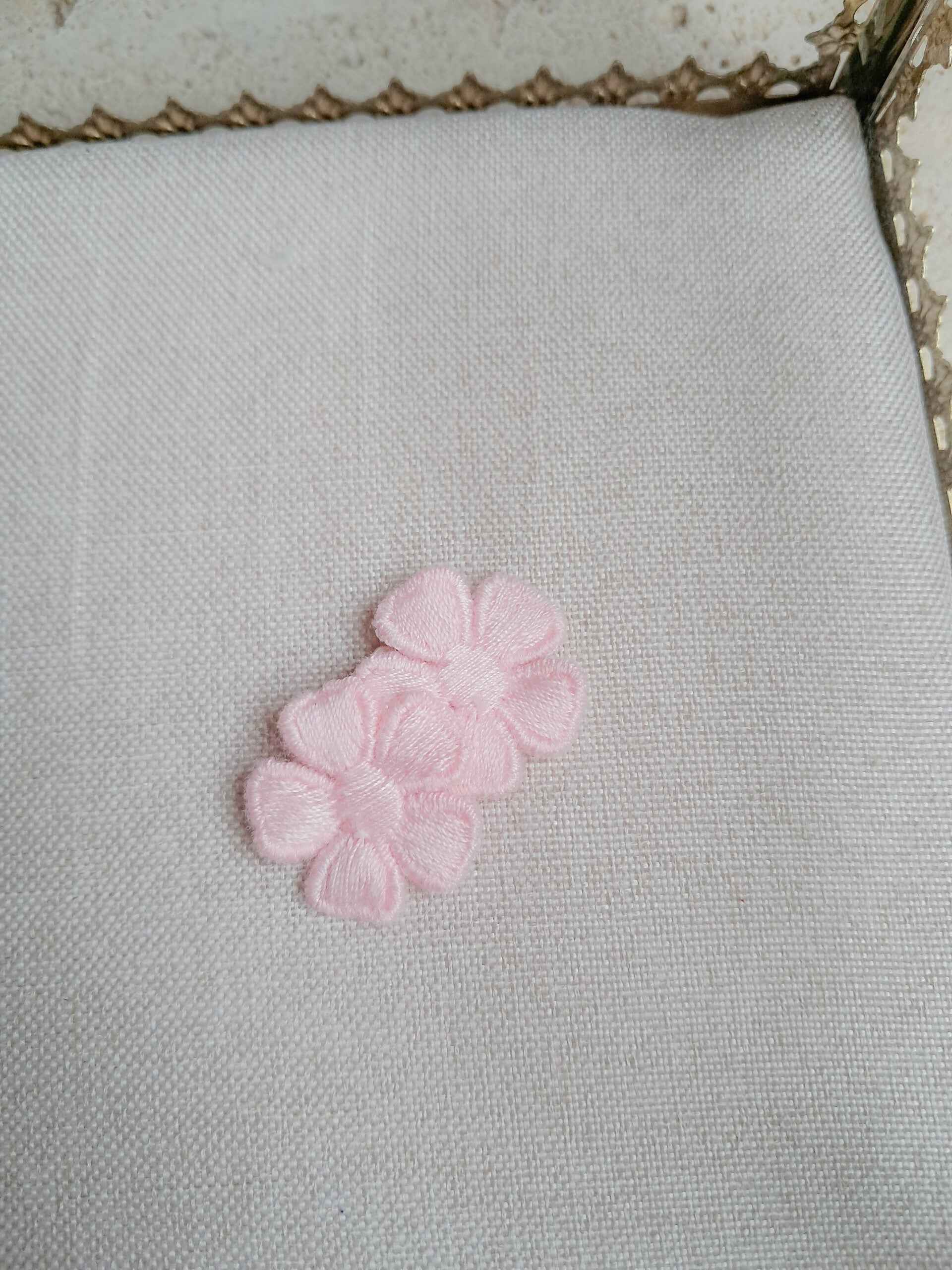 Anti slip bloemetjes pastel pink
