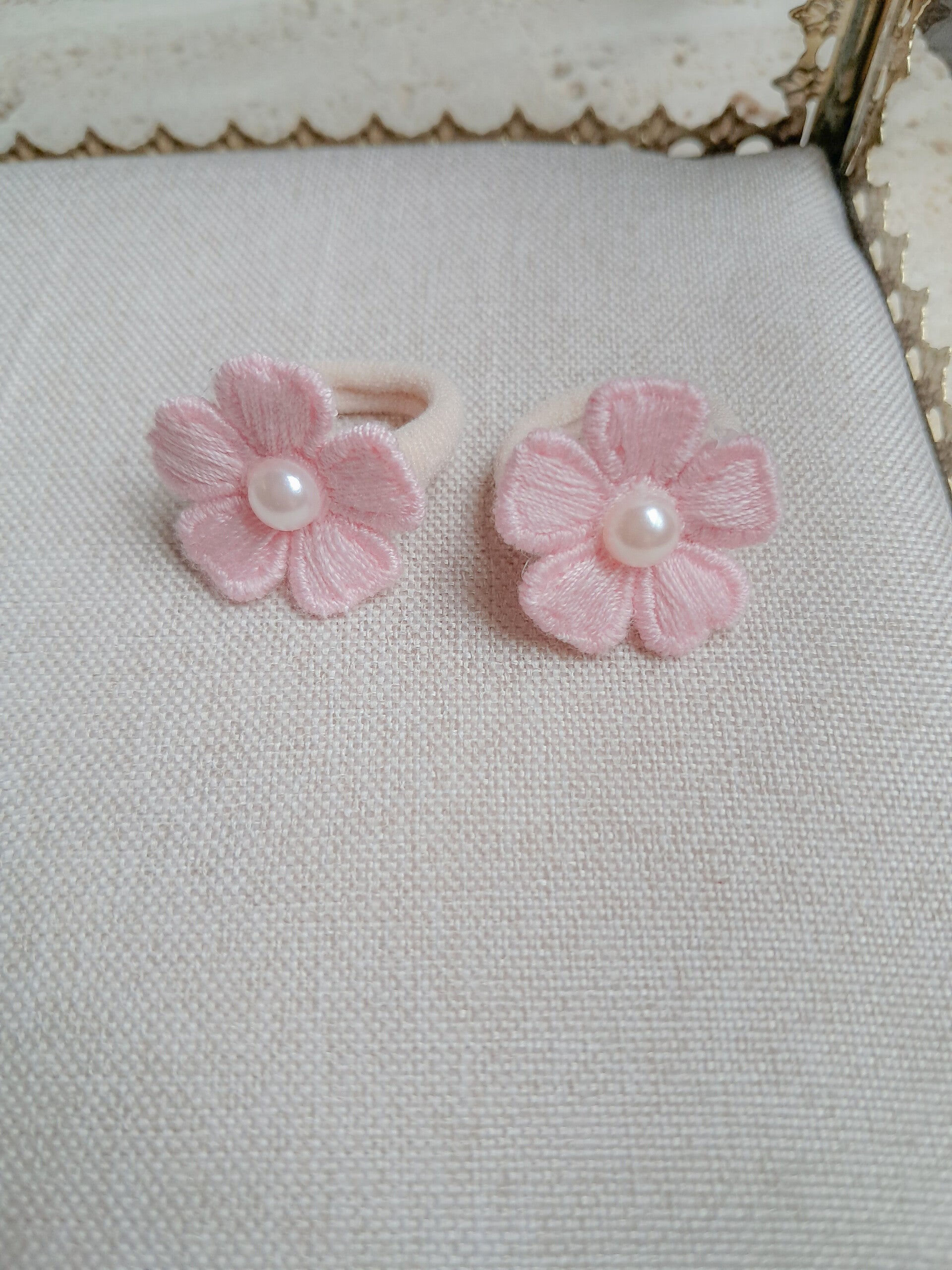 Bloemetjes pastel pink