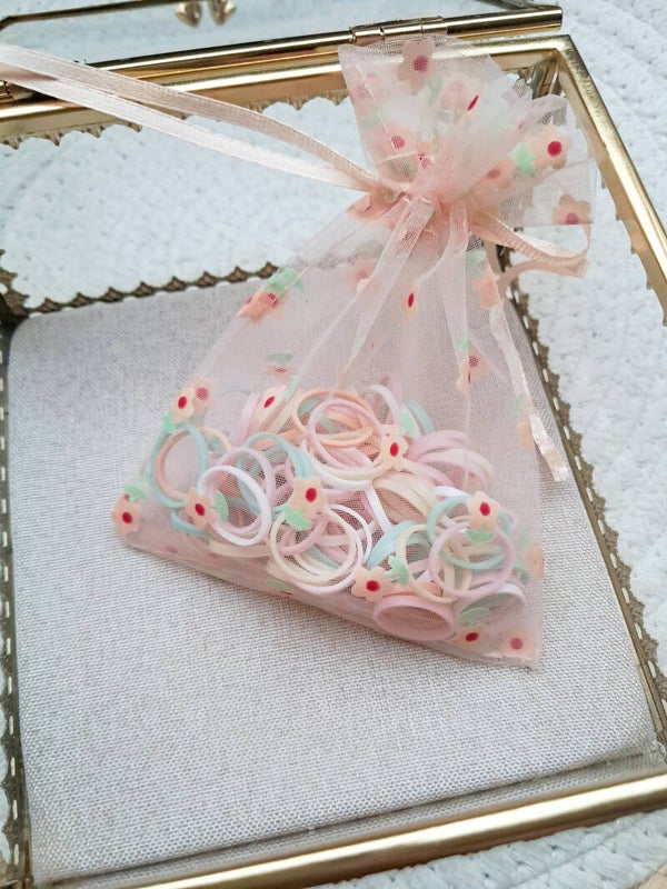 elastiekjes pastel
