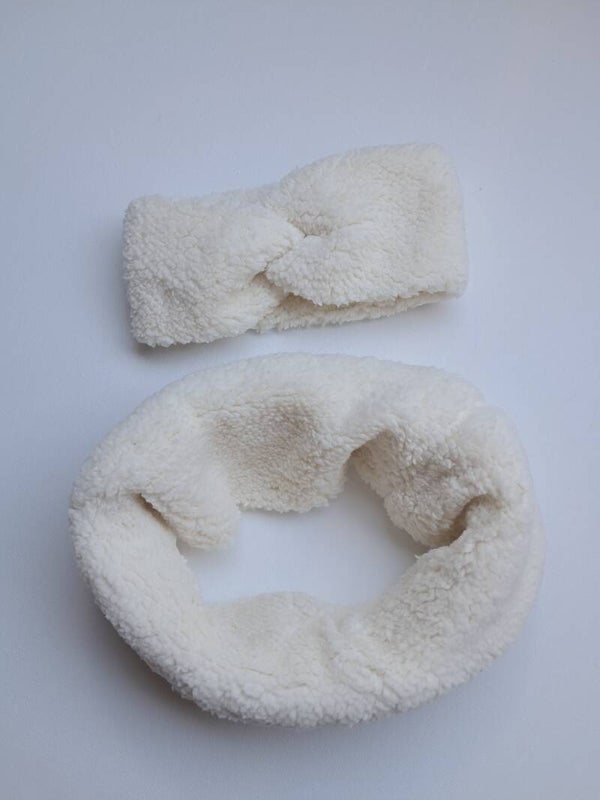Winterset teddy off white 0-1 jaar