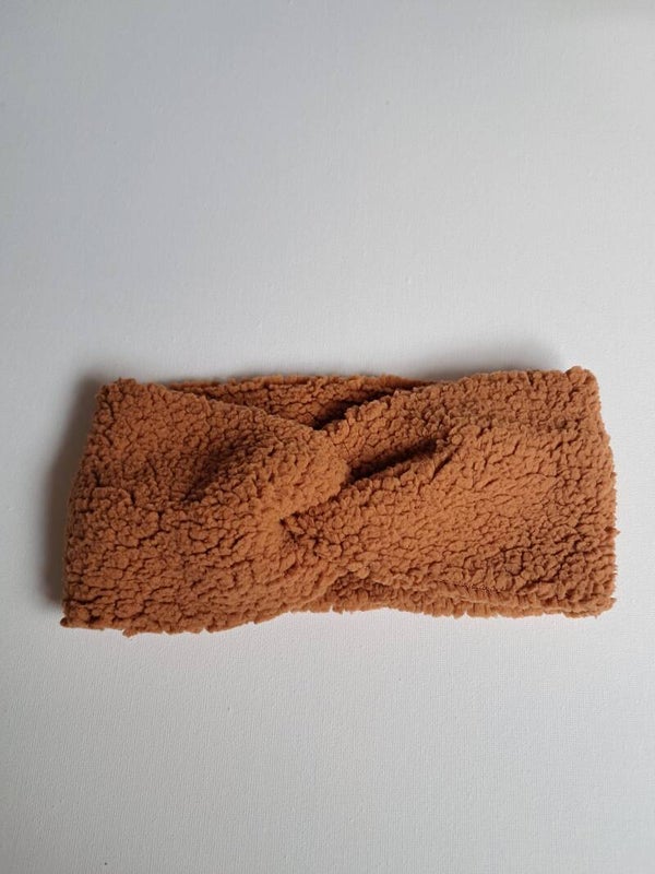 Hoofdband kids cognac