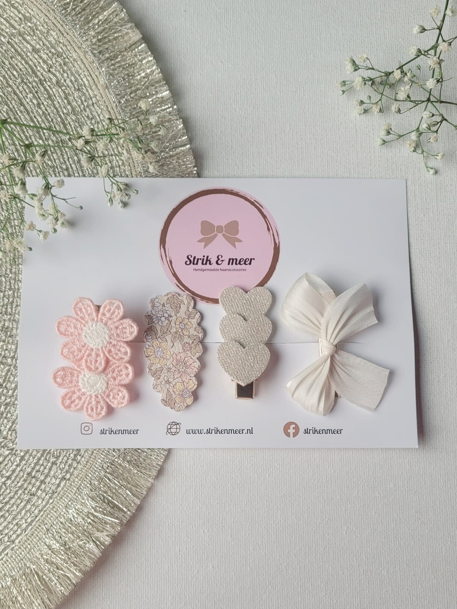 Voordeelsetje pastelroze