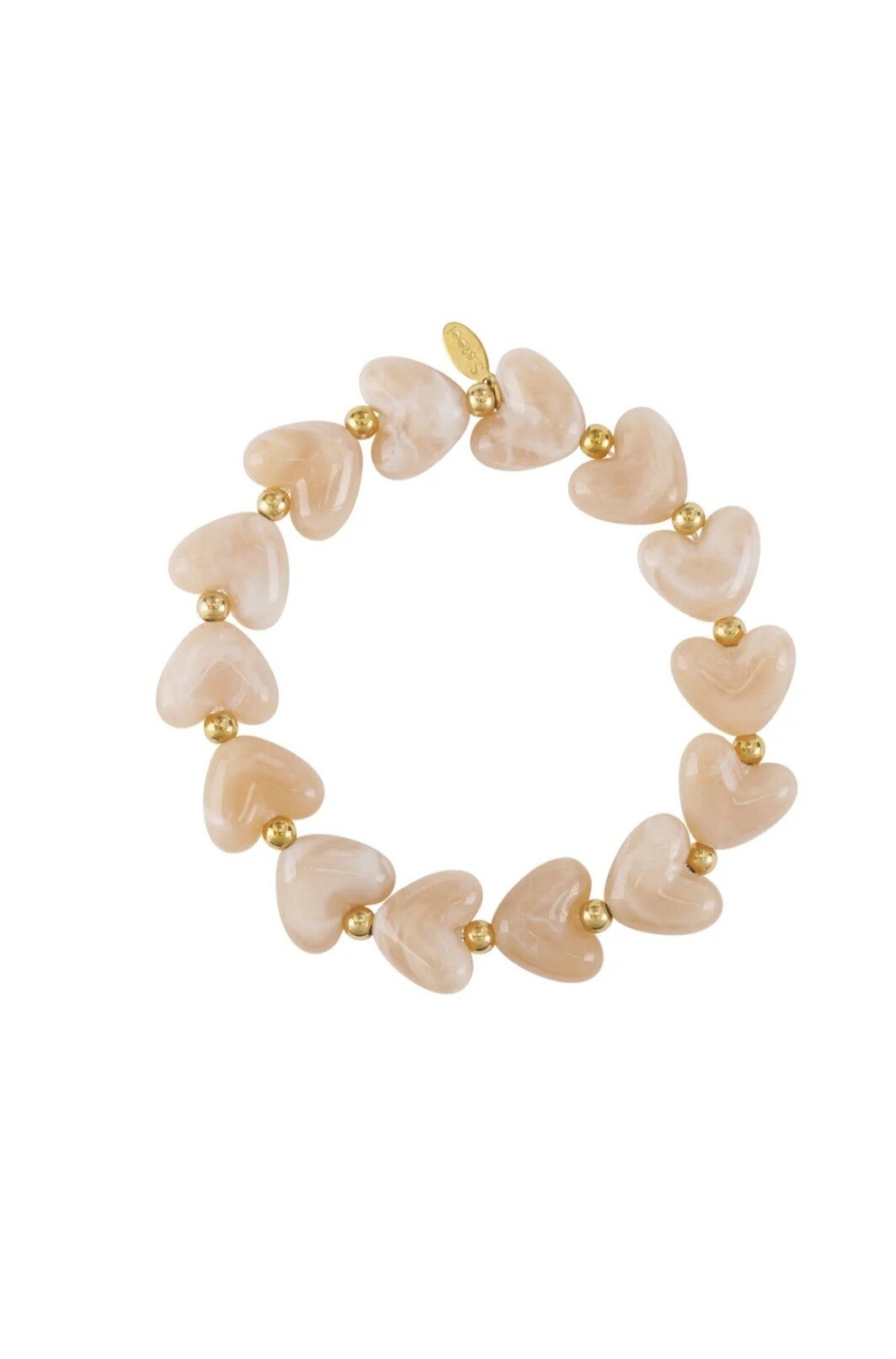 Armbandje beige