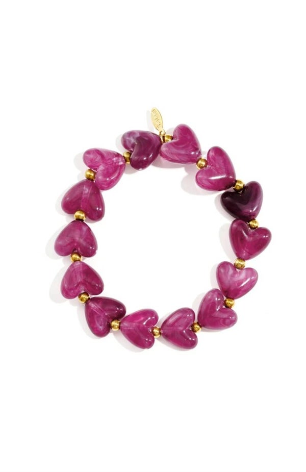 Armbandje cassis