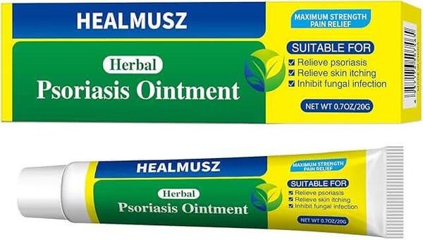 Psoriasis Relief Ointment & Eczema Cream, Chinese Herbal Psoriasis and Dermatitis Cream