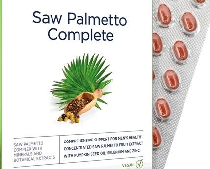Saw Palmetto Complete for Men’s Health with Pumpkin Seed Oil - DHT Inhibitor