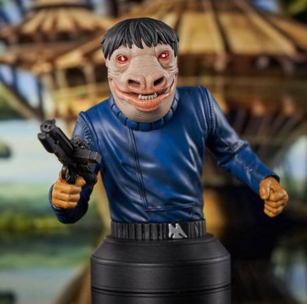 Star Wars Episode IV Bust 1/6 Blue Snaggletooth 13 cm