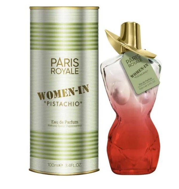 Paris Royale PR-060: Vrouw in pistache 100ML EDP - Op luxe geïnspireerde vrouwelijke geur