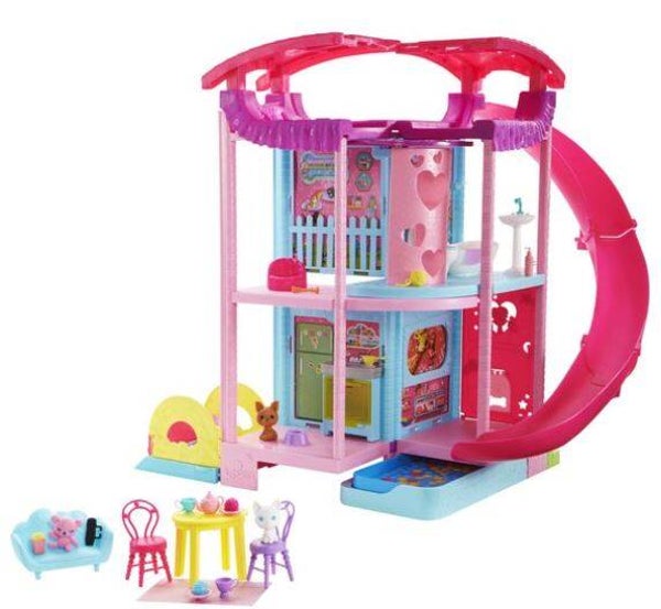 Barbie Chelsea Speelhuis - barbie chelsea - poppenhuis - playhouse