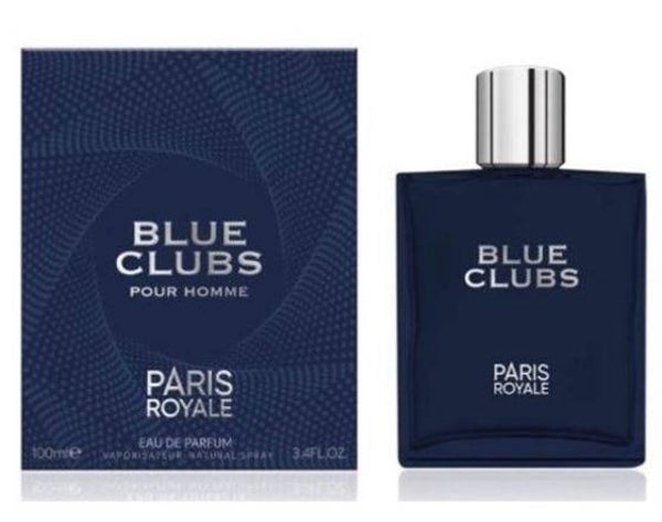 Paris Royale Blue Clubs Eau de Parfum Pour Homme 100ml