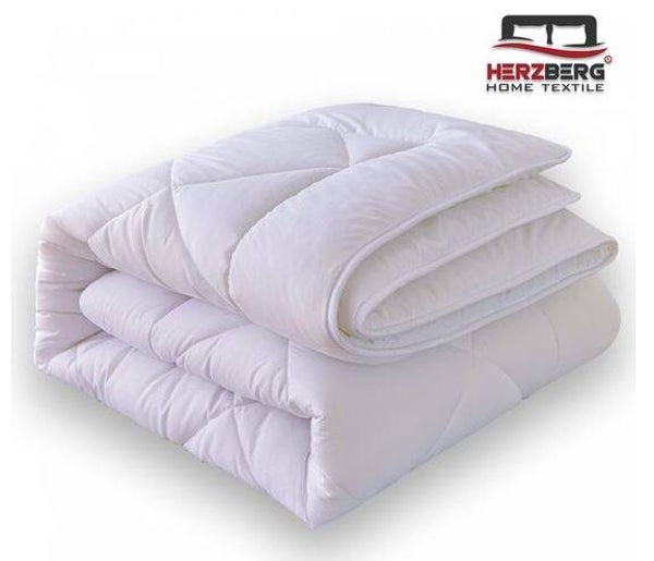 Herzberg HG-24267WD: 4-sterren kwaliteit wit dekbed - 240x200cm
