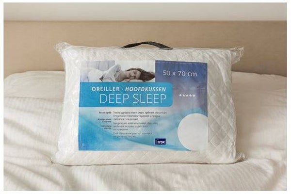Deep Sleep Hoofdkussen 50x70 cm – Traagschuim – Microvezel – Anti-transpirant – Ergonomisch & Comfortabel