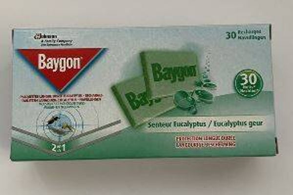 BAYGON MATS eucalyptus vulling - 30 nachten