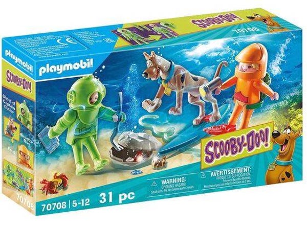 PLAYMOBIL - 70708 - SCOOBY-DOO Kapitein Cutler