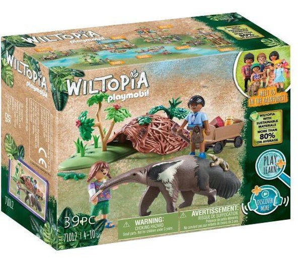 PLAYMOBIL Wiltopia Miereneter verzorging - 71012