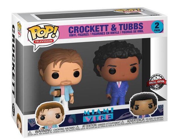 Funko Miami Vice Verzamelfiguur POP! 2-Pack Crockett & Tubbs 9 cm Multicolours