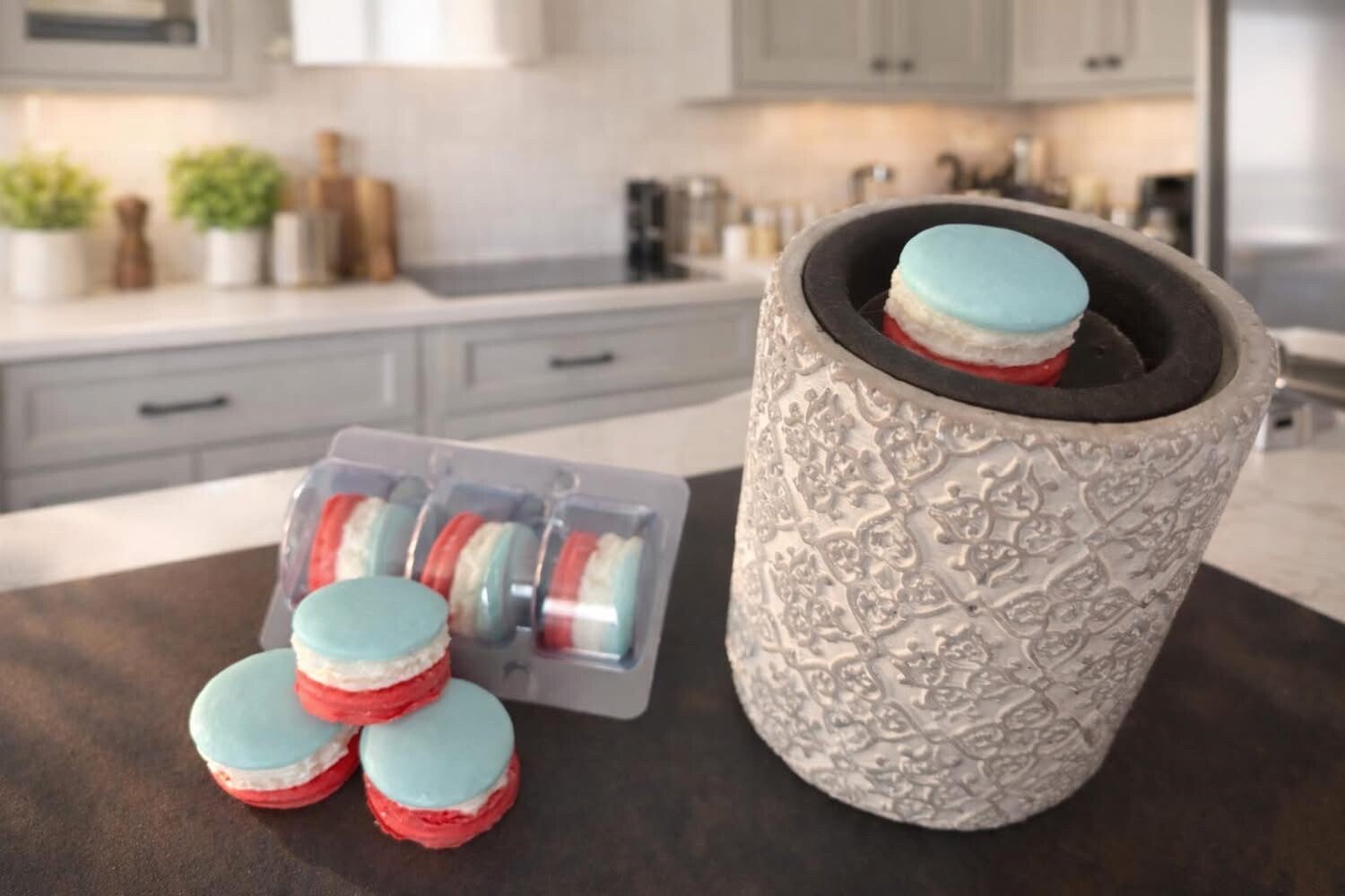 Fondants macarons