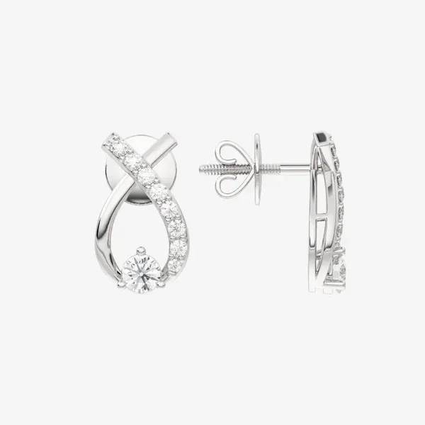 LOOP STUD EARRINGS