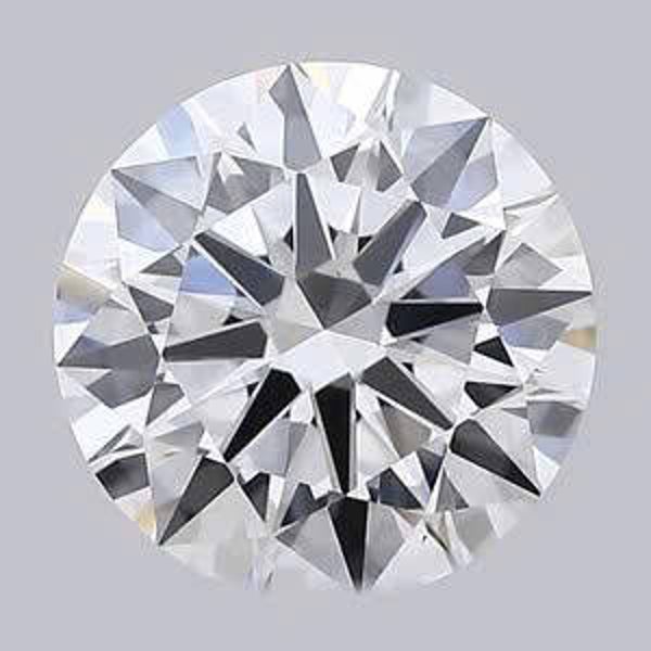F VVS2 Round Lab Grown Diamond