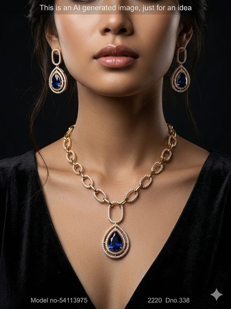 Fine Fashion Classic Necklace Set