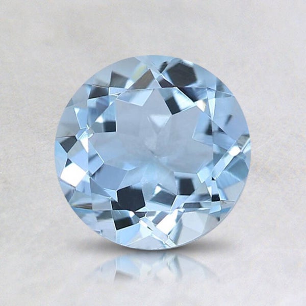 6.5mm Fine Round Aquamarine