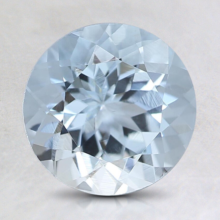 8mm Fine Round Aquamarine