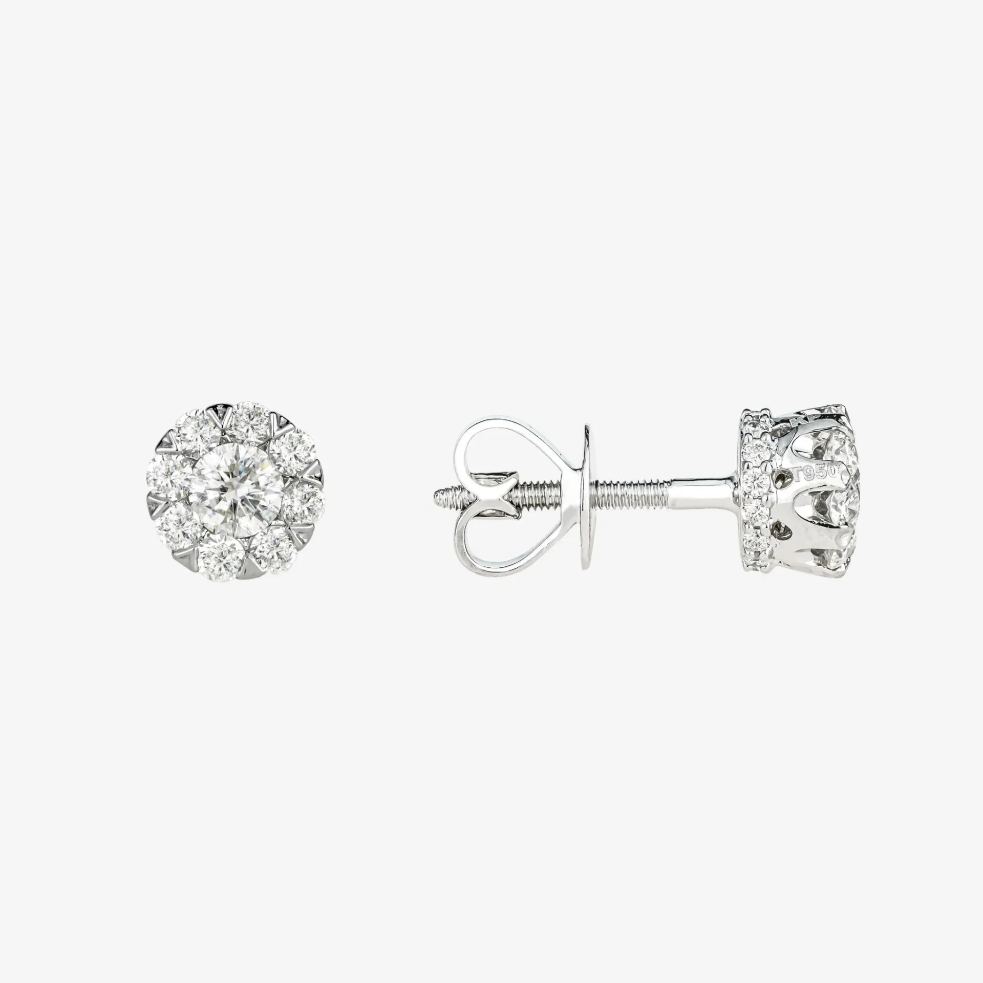 CLASSIC CLUSTER STUD EARRINGS