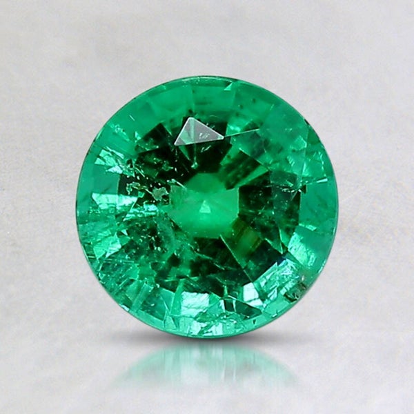 6.5x6.4mm Round Emerald