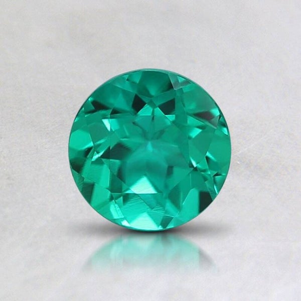 5.5mm Round Lab Grown Emerald