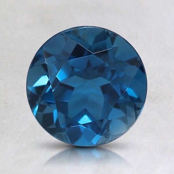 7mm London Blue Round Topaz