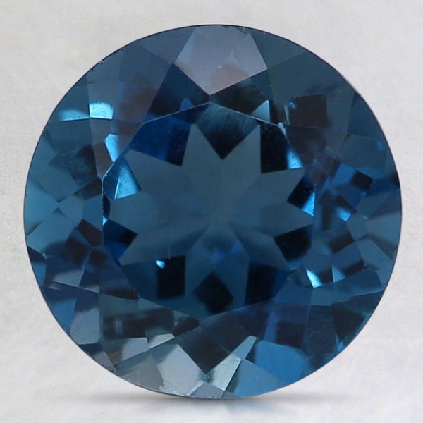 9mm London Blue Round Topaz