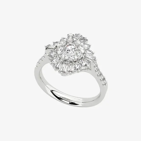 HALO CLUSTER RING