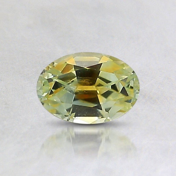 6x4.1mm Parti-Color Oval Montana Sapphire
