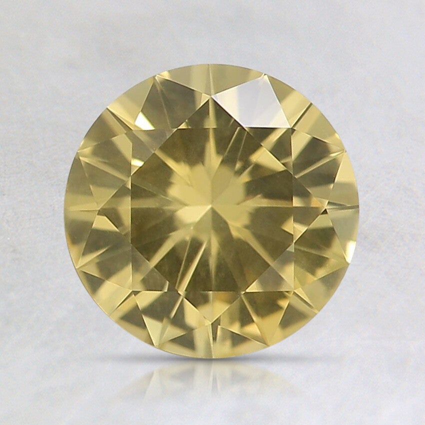 7mm Yellow Round Sapphire