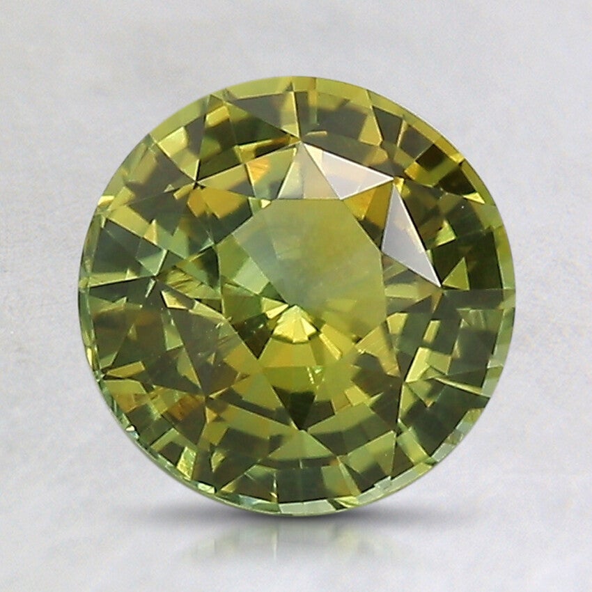 7.5mm Yellow Round Sapphire