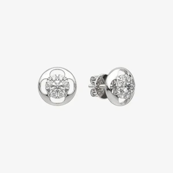 CLUSTER STUD EARRINGS