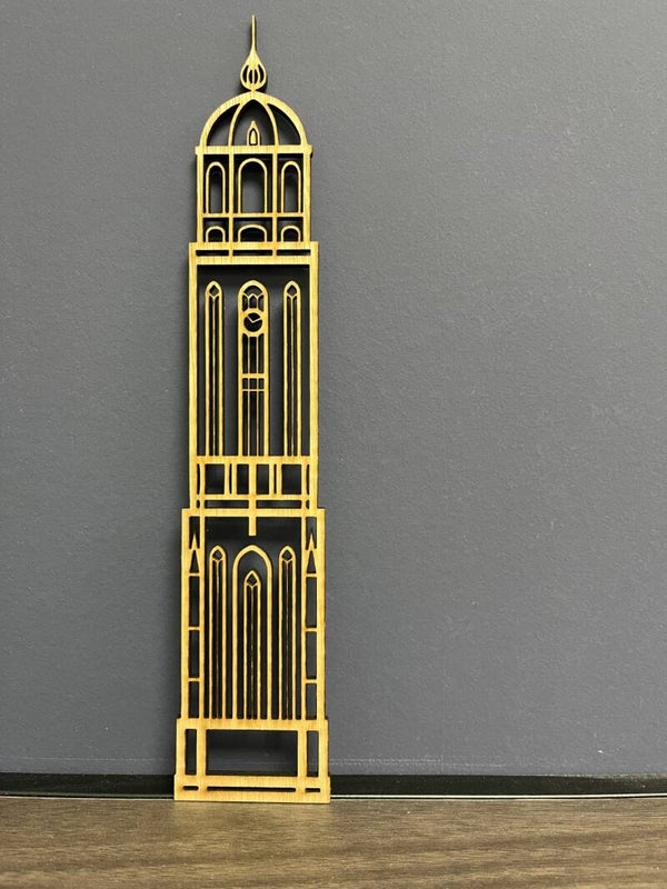 Lebuinus toren lasercut